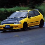 ลิ้นหน้า Honda Civic EG 3D ทรง Spoon