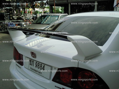 สปอยเลอร์ Honda Civic FD ทรง Type-R คาร์บอนเคฟลาร์ - ชุดแต่งรถ, ชุดแต่ง ...