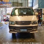 ชุดแต่งรอบคัน Toyota HIACE หัวจรวด ตาเพชร ทรง G Wagon