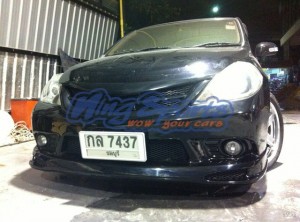 ชุดแต่งรอบคัน Nissan Tiida ทรง Impul