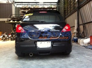 ชุดแต่งรอบคัน Nissan Tiida ทรง Impul