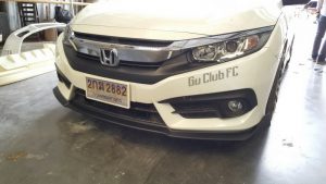 ลิ้นหน้า Honda Civic FC ทรง N Speed