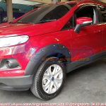 คิ้วล้อ Ford Ecosport แบบมีหมุดหลอก
