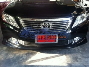 ชุดแต่งรอบคัน Toyota Camry 2012 ตัวธรรมดา ทรง V.1