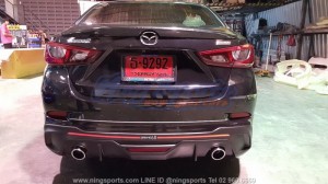 ชุดแต่งรอบคัน Mazda2 Skyactiv 4D-5D ทรง Drive68