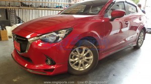 ชุดแต่งรอบคัน Mazda2 Skyactiv 4D-5D ทรง Drive68