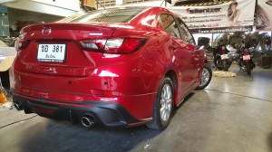 ชุดแต่งรอบคัน Mazda2 Skyactiv 4D-5D ทรง Drive68