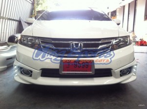 ชุดแต่งรอบคัน Honda City 2011 ทรง Mugen