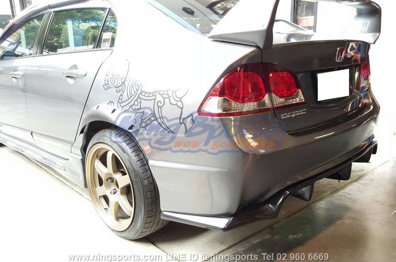 ชุดแต่งรอบคัน Honda Civic FD 09 ทรง J'S Racing Type-R - ชุดแต่งรถ, ชุด ...