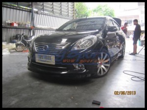 ชุดแต่งรอบคัน Nissan Almera ทรง Ter