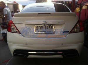 ชุดแต่งรอบคัน Nissan Almera ทรง Ter