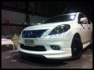 ชุดแต่งรอบคัน Nissan Almera ทรง Ter