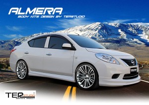 ชุดแต่งรอบคัน Nissan Almera ทรง Ter