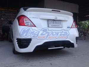 ชุดแต่งรอบคัน Nissan Almera ทรง R8