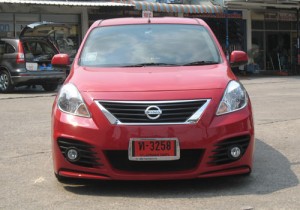 ชุดแต่งรอบคัน Nissan Almera ทรง R8