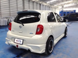 ชุดแต่งรอบคัน Nissan March 2013 ทรง SMT