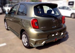 ชุดแต่งรอบคัน Nissan March 2013 ทรง SMT