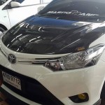 ฝากระโปรงคาร์บอนไฟเบอร์ Toyota New Vios 2013 ทรง AKANA