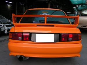 สปอยเลอร์ Mitsubishi E-Car ทรง EVO3