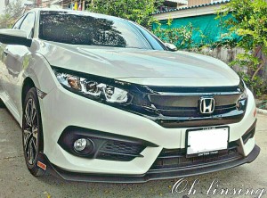 ลิ้นหน้า Honda Civic FC ทรง N Speed