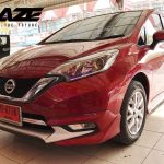 ชุดแต่งรอบคัน nissan note ทรง maze