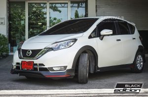 ชุดแต่งรอบคัน Nissan Note ทรง Black Edition