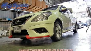 ชุดแต่งรอบคัน Nissan Almera ทรง Nissmo