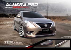 ชุดแต่งรอบคัน Nissan Almera 2014 ทรง Pro