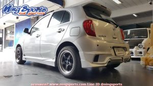 ชุดแต่งรอบคัน Nissan March 2013 ทรง SMT
