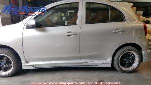 ชุดแต่งรอบคัน Nissan March 2013 ทรง SMT