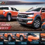 คิ้วล้อ Ford Ranger T6 2015 ทรง RBS