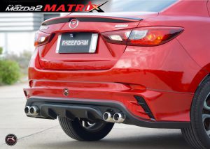 ชุดแต่งรอบคัน Mazda2 2015 Skyactiv 4D-5D ทรง Matrix V.1