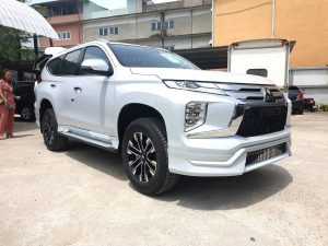 ชุดแต่งรอบคัน Mitsubishi Pajero Sport 2019 ทรง V.1