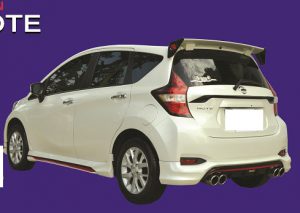 ชุดแต่งรอบคัน Nissan Note ทรง SMT