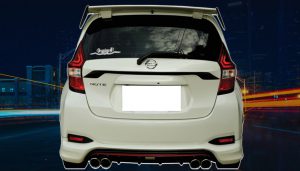 ชุดแต่งรอบคัน Nissan Note ทรง SMT