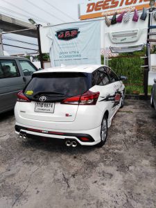 ชุดแต่งรอบคัน Toyota Yaris 2017 ทรง Vitto