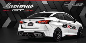ชุดแต่งรอบคัน Nissan Almera 2020 ทรง Maximus GT