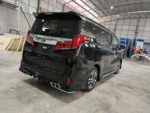 ชุดแต่งรอบคัน Toyota Alphard 2018 SC ทรง Rider