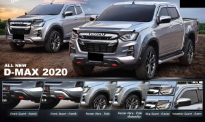 ชุดแต่งรอบคัน ISUZU D-MAX 2020 Hi-Lander ทรง IDEO