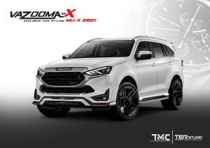 ชุดแต่งรอบคัน Isuzu Mu-x 2021 ทรง Vazooma-X