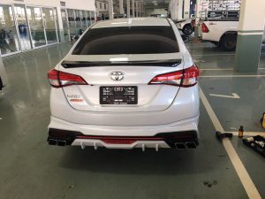 ชุดแต่งรอบคัน Toyota Yaris Ativ 2020 ทรง Fortezza