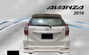 ชุดแต่งรอบคัน Toyota Avanza 2016 ทรง BBM