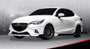 ชุดแต่งรอบคัน Mazda2 2015 Skyactiv ทรง Redline