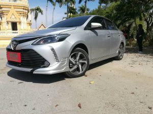 ชุดแต่งรอบคัน Toyota New Vios 2017 ทรง JR1