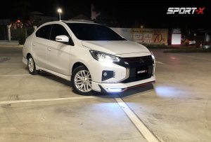 ชุดแต่งรอบคัน Mitsubishi Attrage 2020 ทรง Sport-X