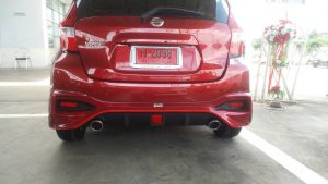 ชุดแต่งรอบคัน Nissan Note ทรง Maxma