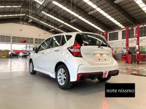 ชุดแต่งรอบคัน Nissan Note ทรง Nissmo