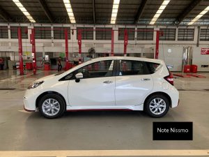 ชุดแต่งรอบคัน Nissan Note ทรง Nissmo