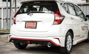 ชุดแต่งรอบคัน Nissan Note ทรง NM