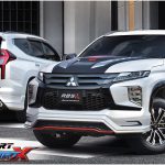 ชุดแต่งรอบคัน Mitsubishi Pajero Sport 2019 ทรง Sport-X